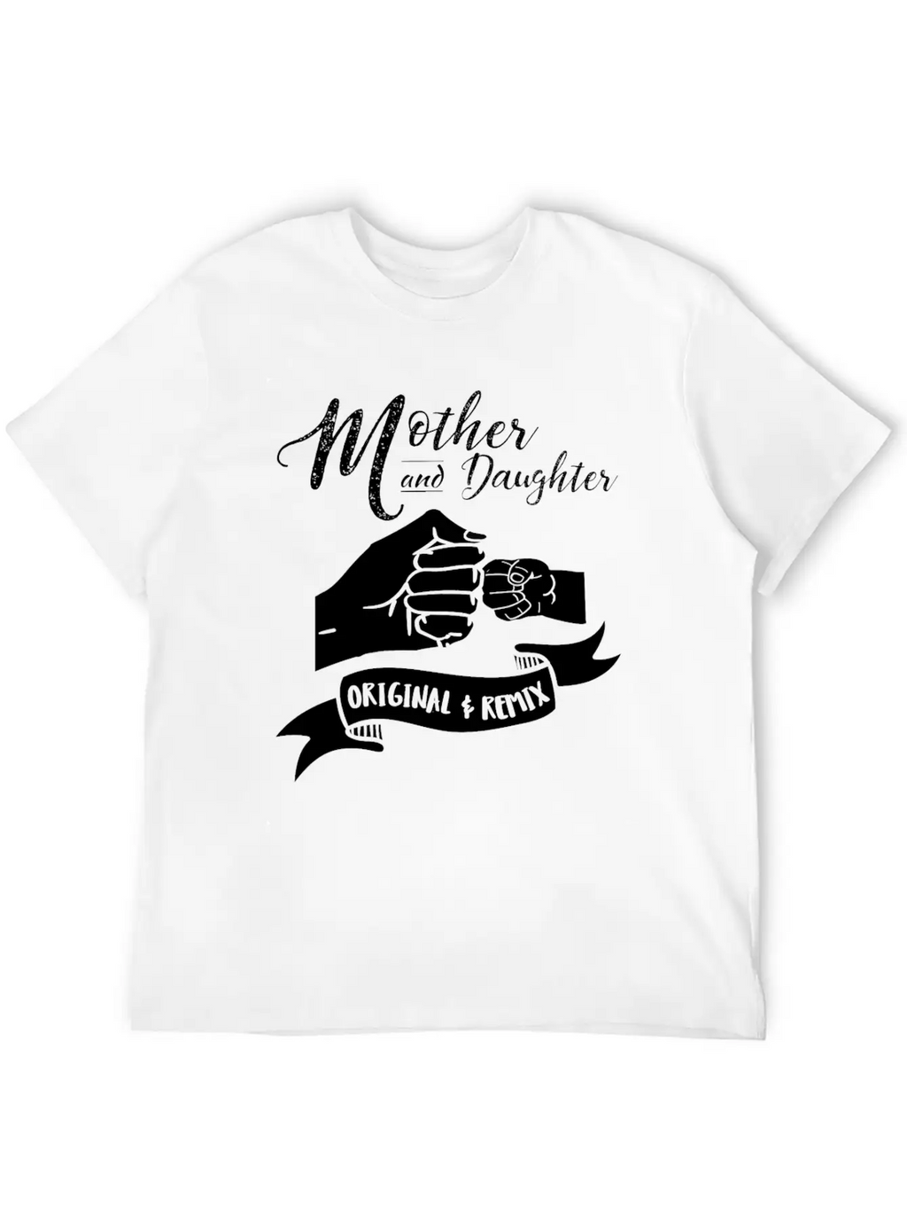 Mom And Daughter Queen And Princess Essential Cotton Tee For Daily Outfits – Unisex Style