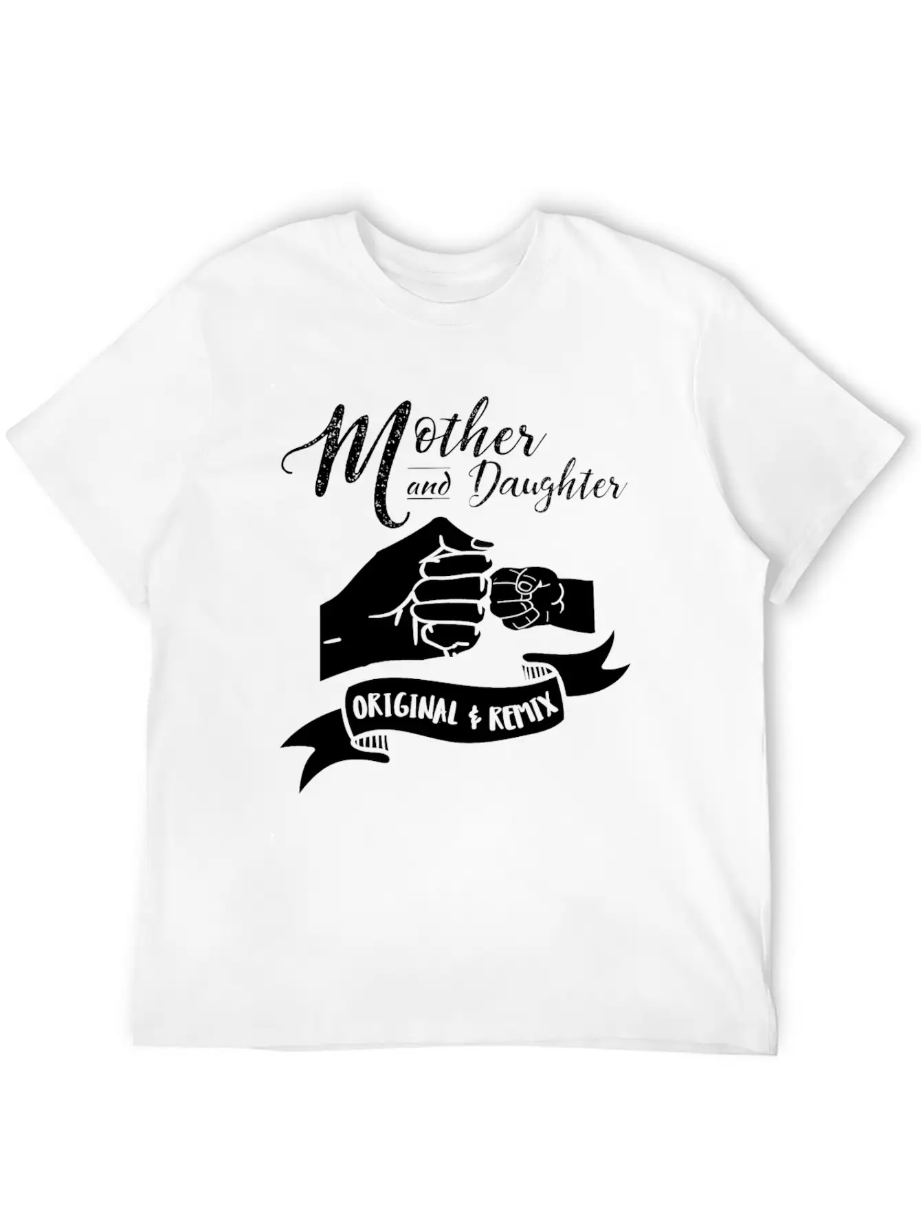 Mom And Daughter Queen And Princess Essential Cotton Tee For Daily Outfits – Unisex Style