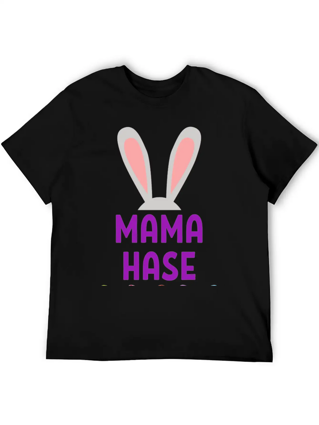 Mom Bunny Easter Spring Gift Easterbunny Unisex Short Sleeve Soft Cotton T-Shirt – Casual Everyday Wear