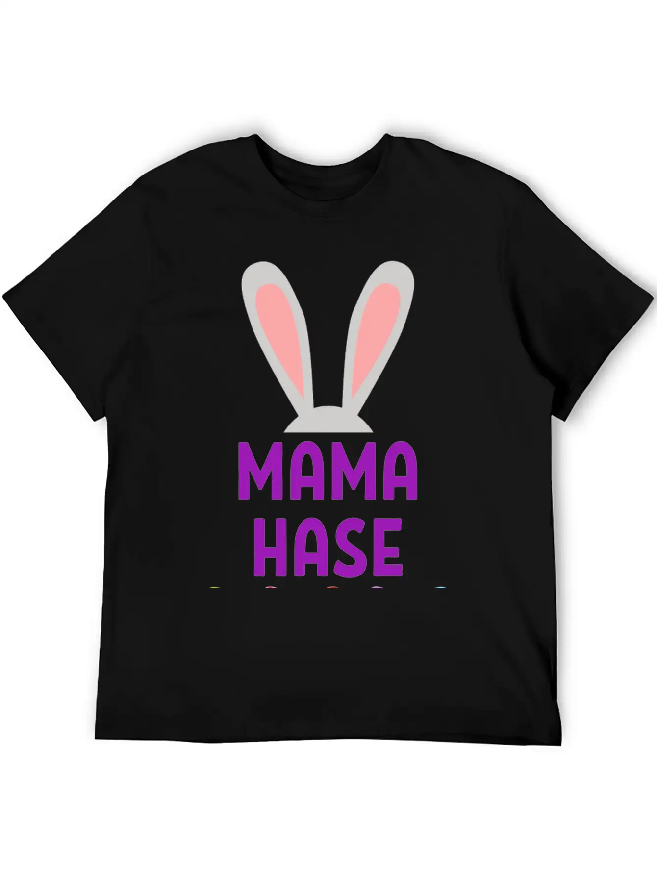 Mom Bunny Easter Spring Gift Easterbunny Unisex Short Sleeve Soft Cotton T-Shirt – Casual Everyday Wear
