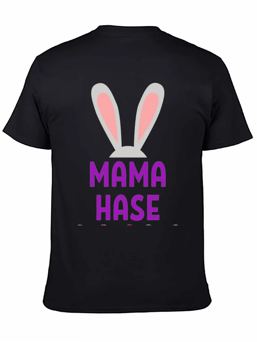Mom Bunny Easter Spring Gift Easterbunny Unisex Short Sleeve Soft Cotton T-Shirt – Casual Everyday Wear