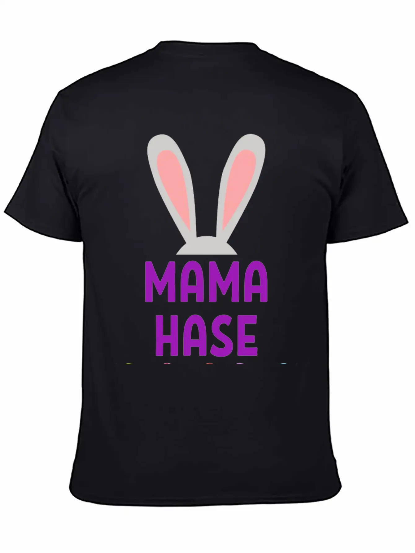 Mom Bunny Easter Spring Gift Easterbunny Unisex Short Sleeve Soft Cotton T-Shirt – Casual Everyday Wear