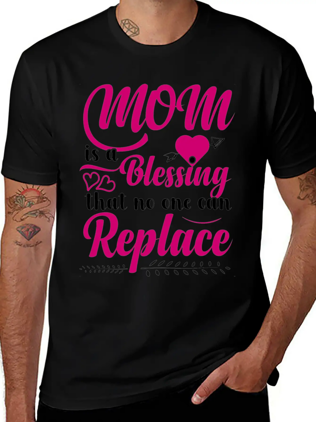 Mom Is A Blessing - Mother Day Unisex Casual T-Shirt – Clean Design For Daily Comfort