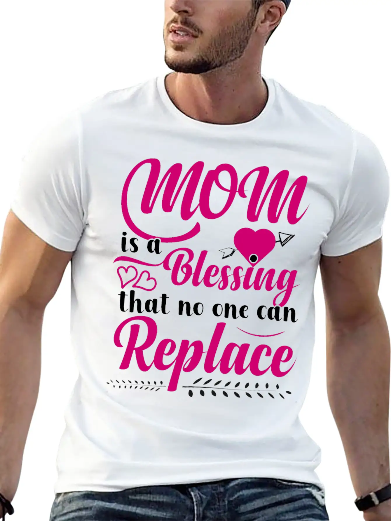 Mom Is A Blessing - Mother Day Unisex Casual T-Shirt – Clean Design For Daily Comfort