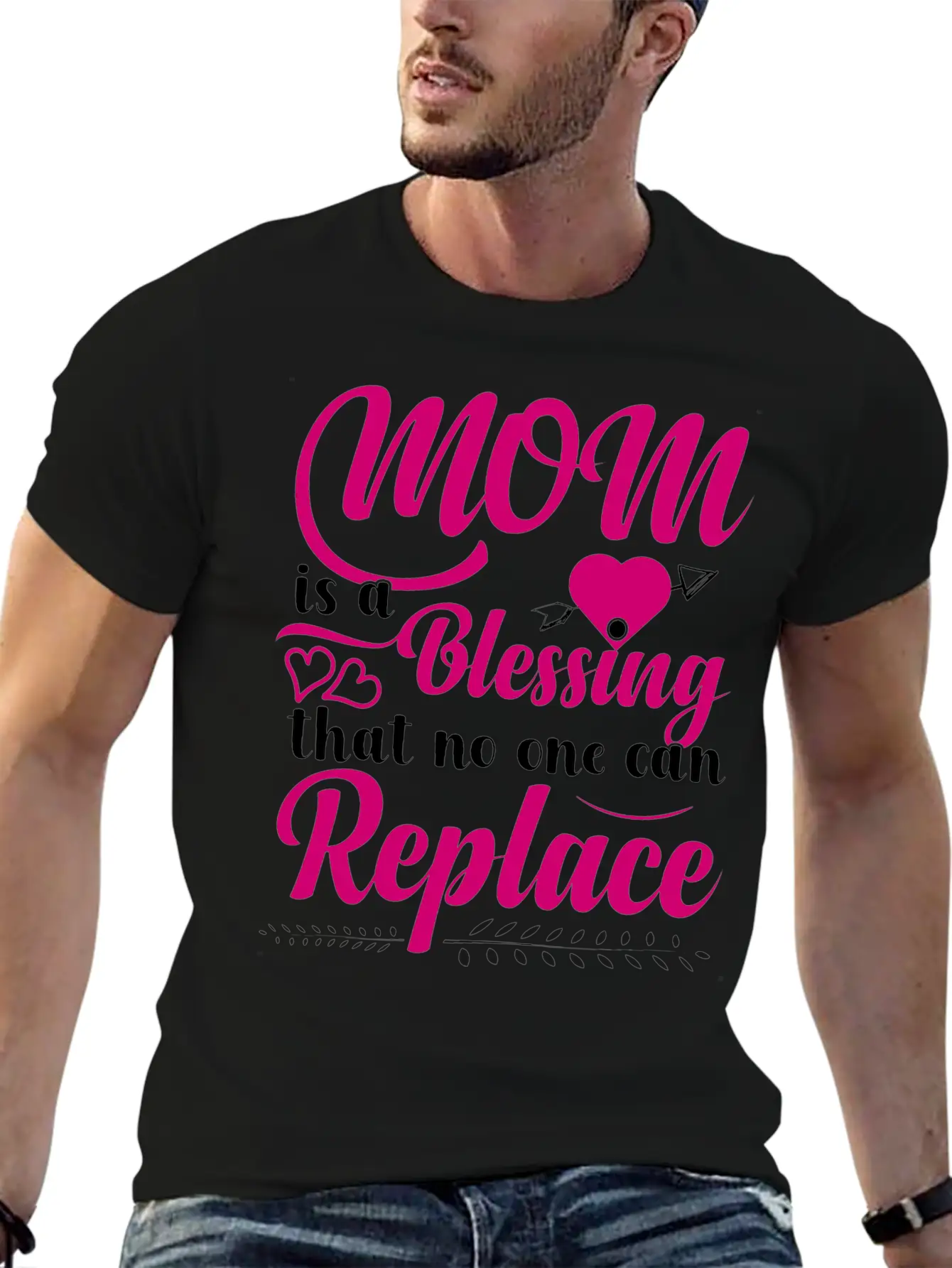 Mom Is A Blessing - Mother Day Unisex Casual T-Shirt – Clean Design For Daily Comfort