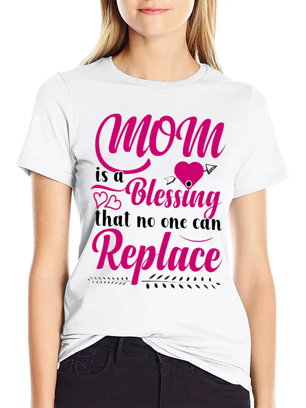 Mom Is A Blessing - Mother Day Unisex Casual T-Shirt – Clean Design For Daily Comfort