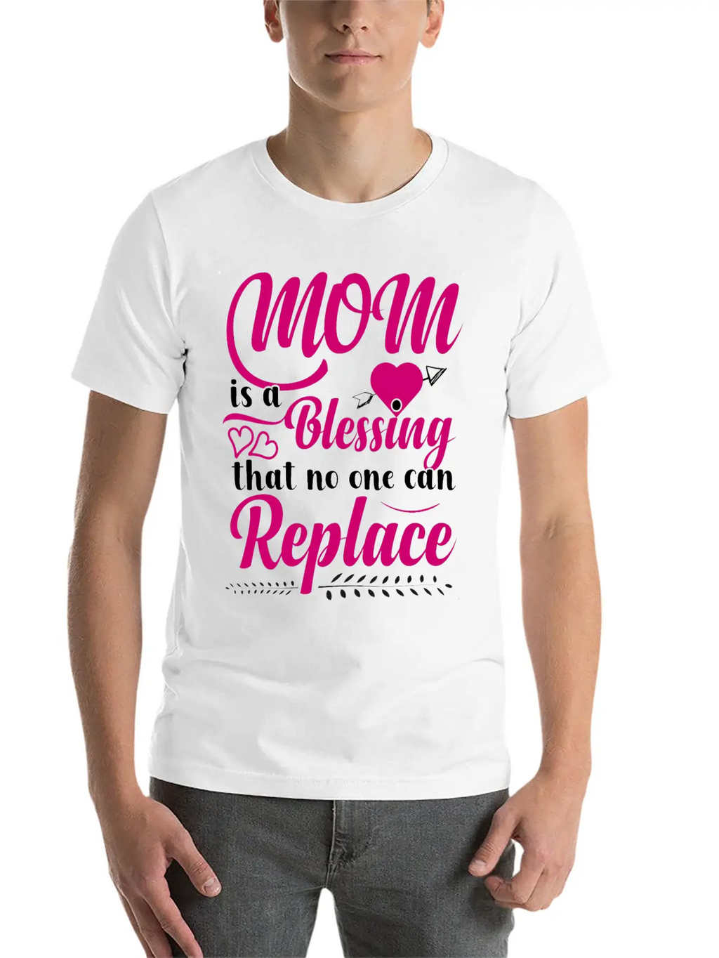 Mom Is A Blessing - Mother Day Unisex Casual T-Shirt – Clean Design For Daily Comfort