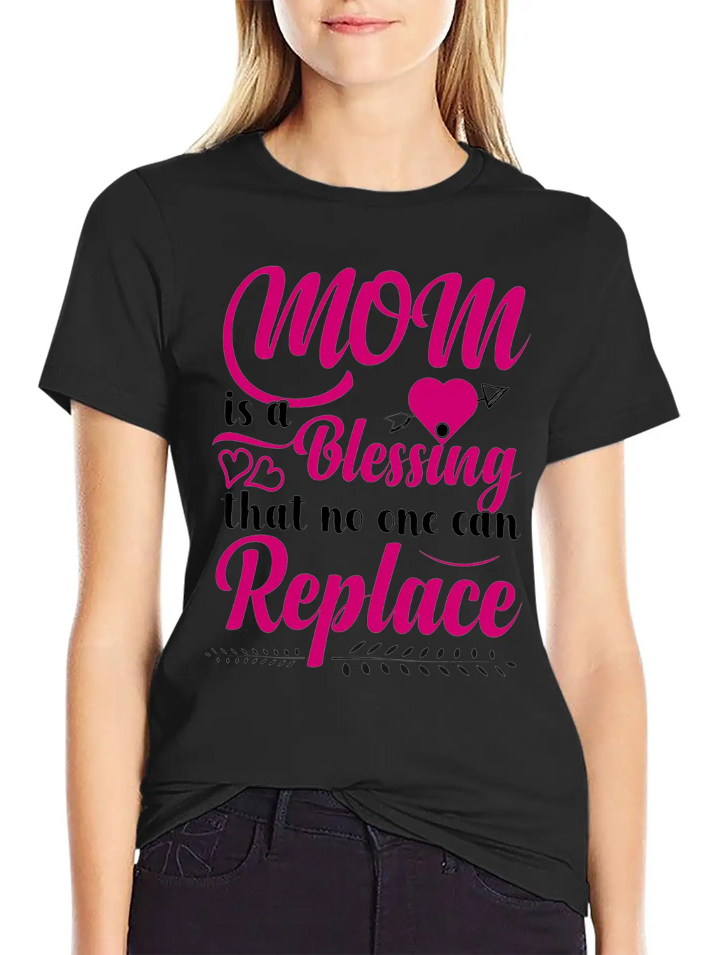 Mom Is A Blessing - Mother Day Unisex Casual T-Shirt – Clean Design For Daily Comfort