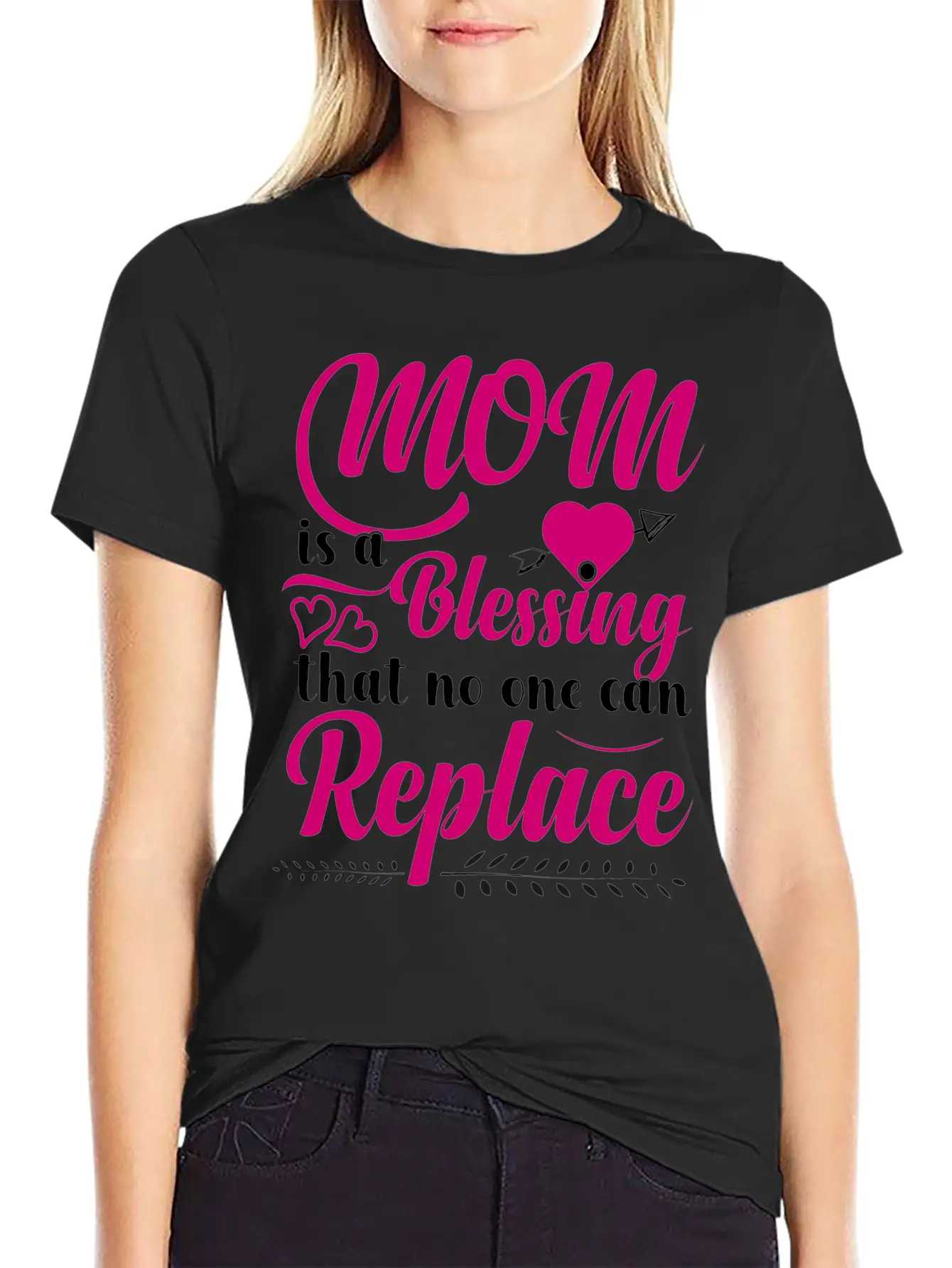 Mom Is A Blessing - Mother Day Unisex Casual T-Shirt – Clean Design For Daily Comfort