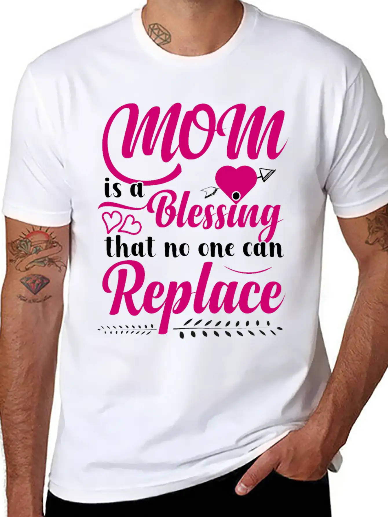 Mom Is A Blessing - Mother Day Unisex Casual T-Shirt – Clean Design For Daily Comfort