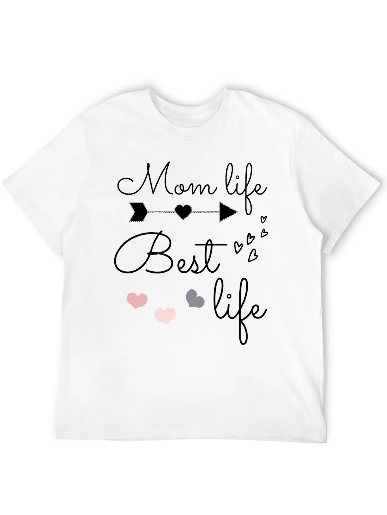 Mom Life Best Life Unisex Casual T-Shirt – Clean Design For Daily Comfort