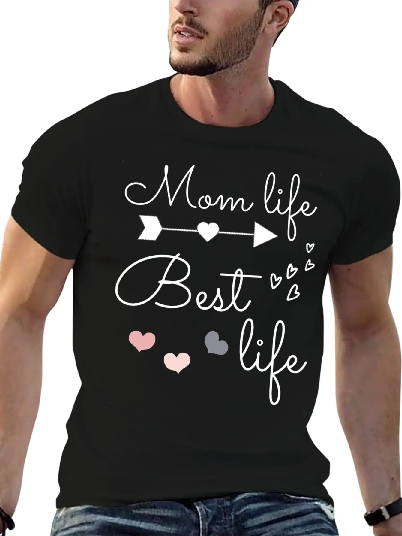 Mom Life Best Life Unisex Casual T-Shirt – Clean Design For Daily Comfort