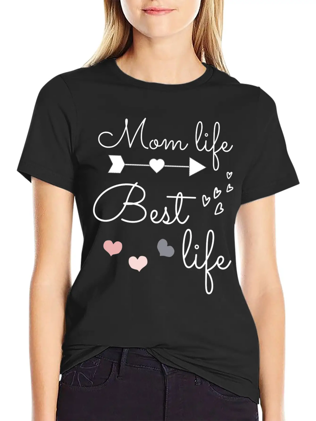 Mom Life Best Life Unisex Casual T-Shirt – Clean Design For Daily Comfort