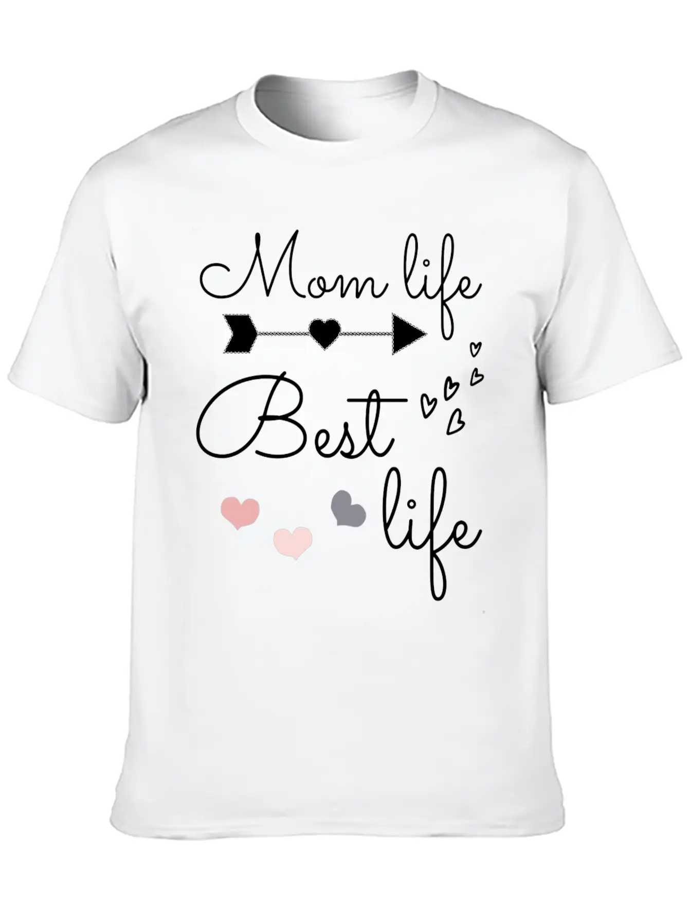 Mom Life Best Life Unisex Casual T-Shirt – Clean Design For Daily Comfort