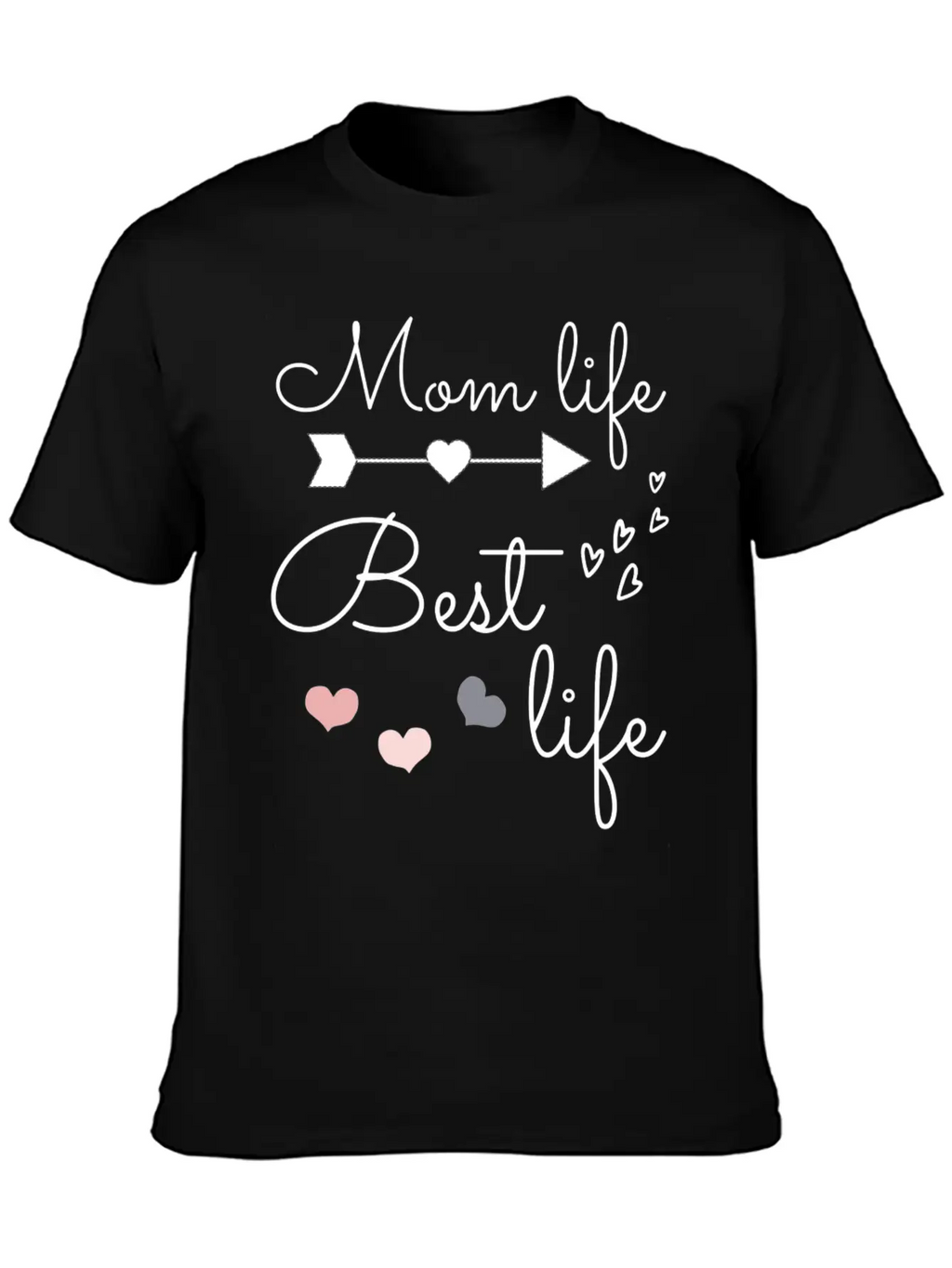 Mom Life Best Life Unisex Casual T-Shirt – Clean Design For Daily Comfort