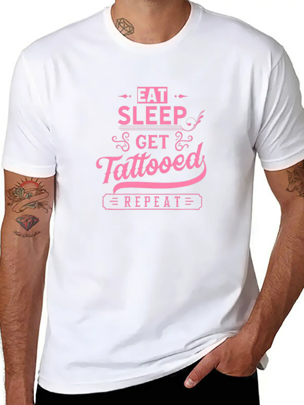 Mom Tattooed Tattoo Tattoos Tattoo Artist Unisex Casual T-Shirt – Clean Design For Daily Comfort