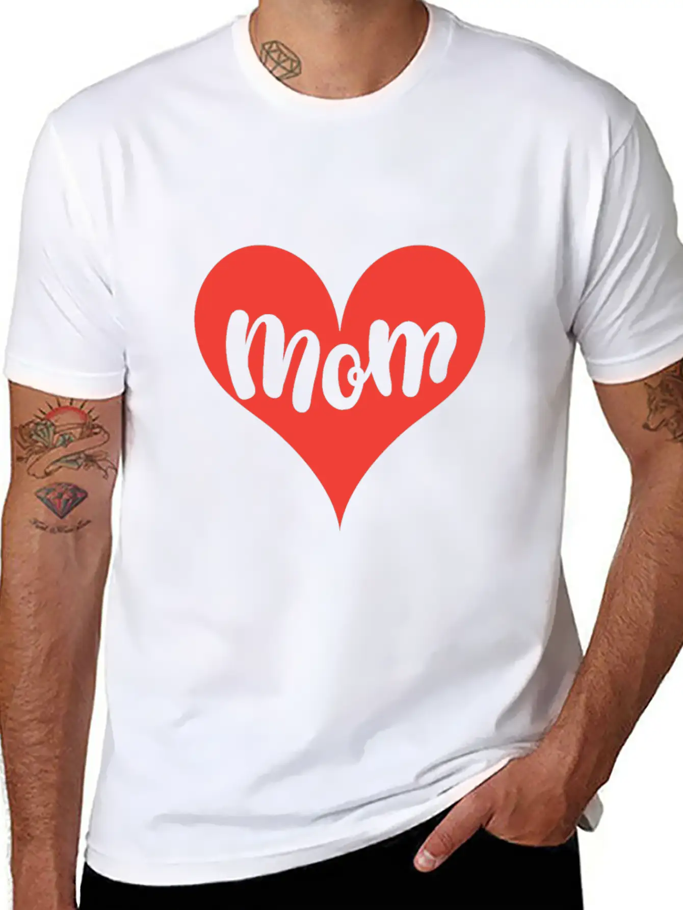Mom Unisex Casual T-Shirt – Clean Design For Daily Comfort