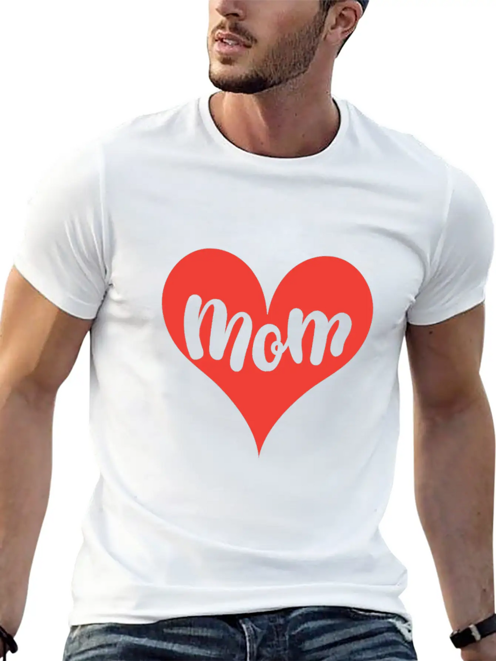 Mom Unisex Casual T-Shirt – Clean Design For Daily Comfort