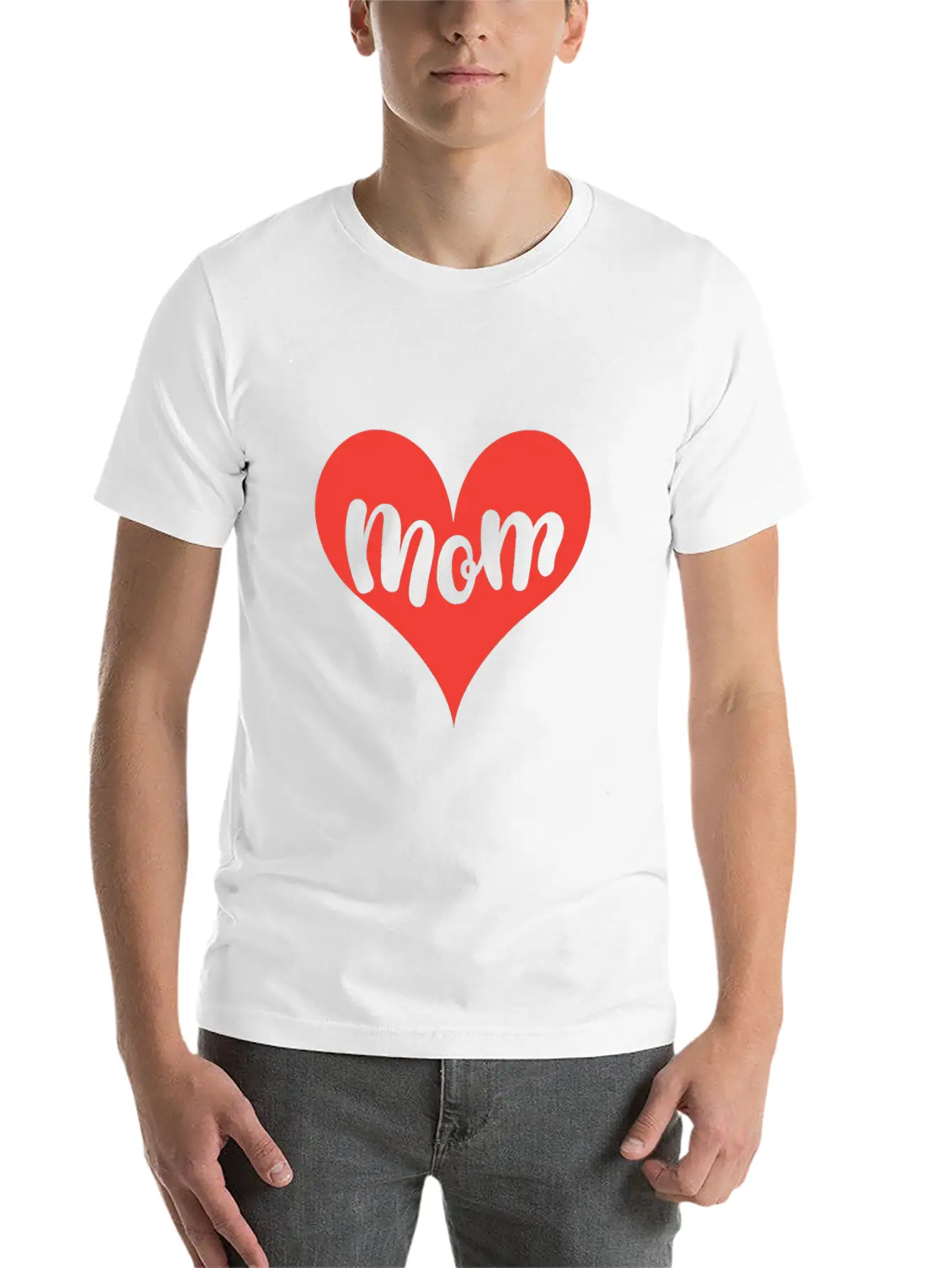 Mom Unisex Casual T-Shirt – Clean Design For Daily Comfort