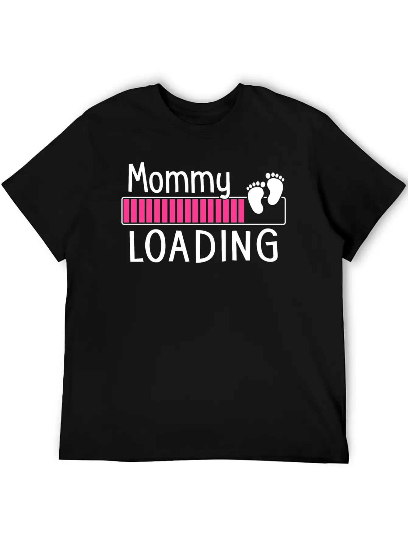Mommy Loading Breathable Soft Cotton T-Shirt – Timeless Casual Look