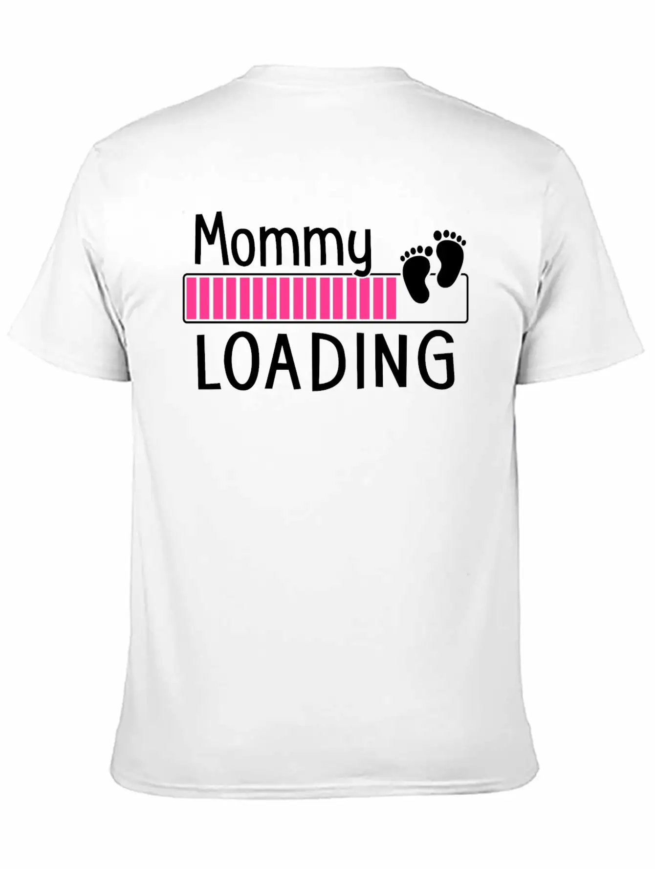 Mommy Loading Breathable Soft Cotton T-Shirt – Timeless Casual Look