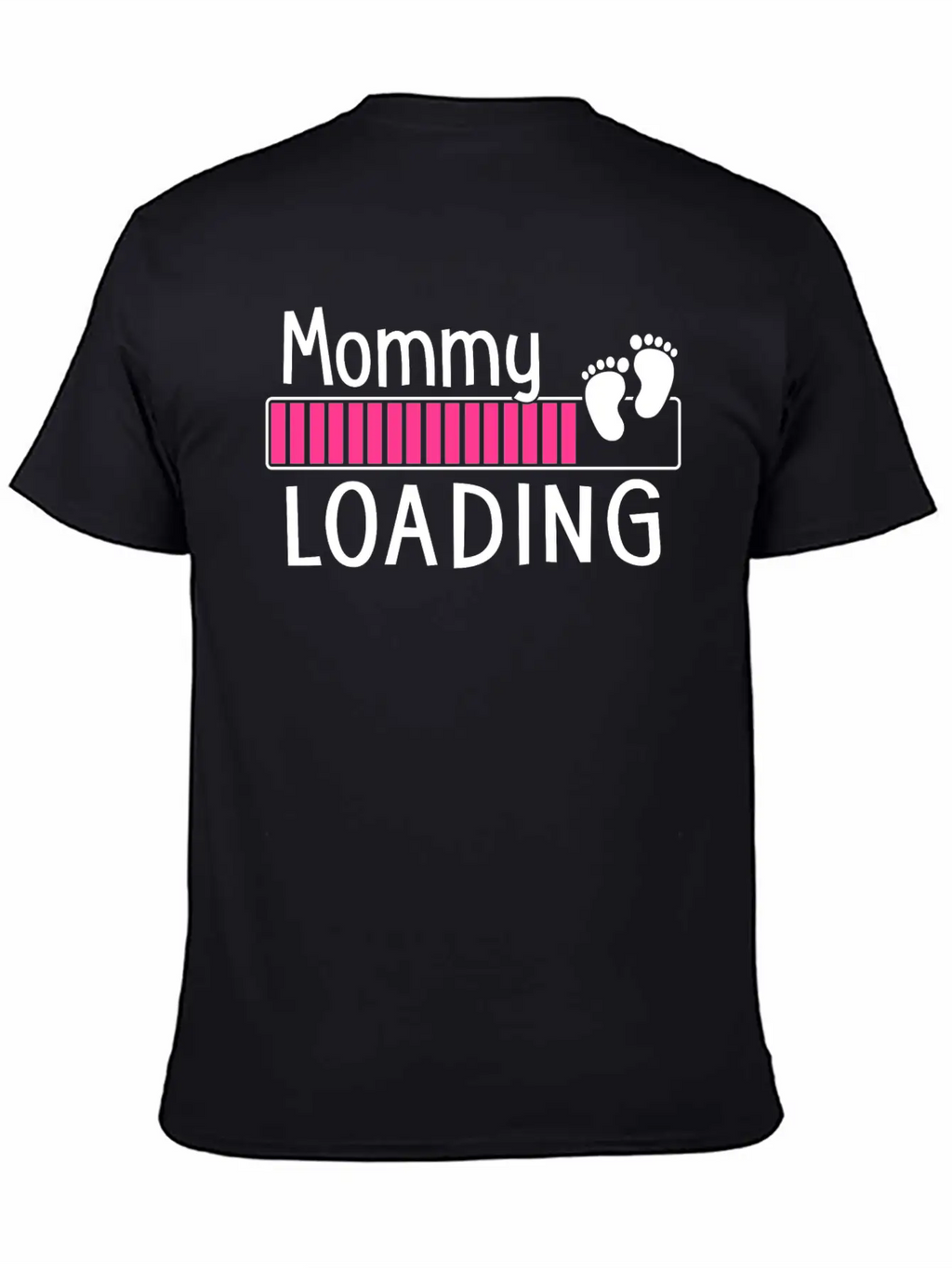 Mommy Loading Breathable Soft Cotton T-Shirt – Timeless Casual Look