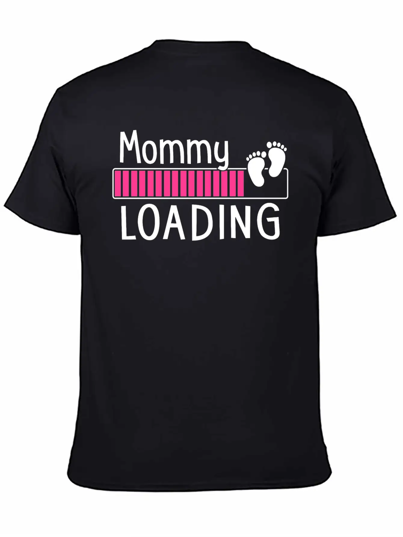 Mommy Loading Breathable Soft Cotton T-Shirt – Timeless Casual Look