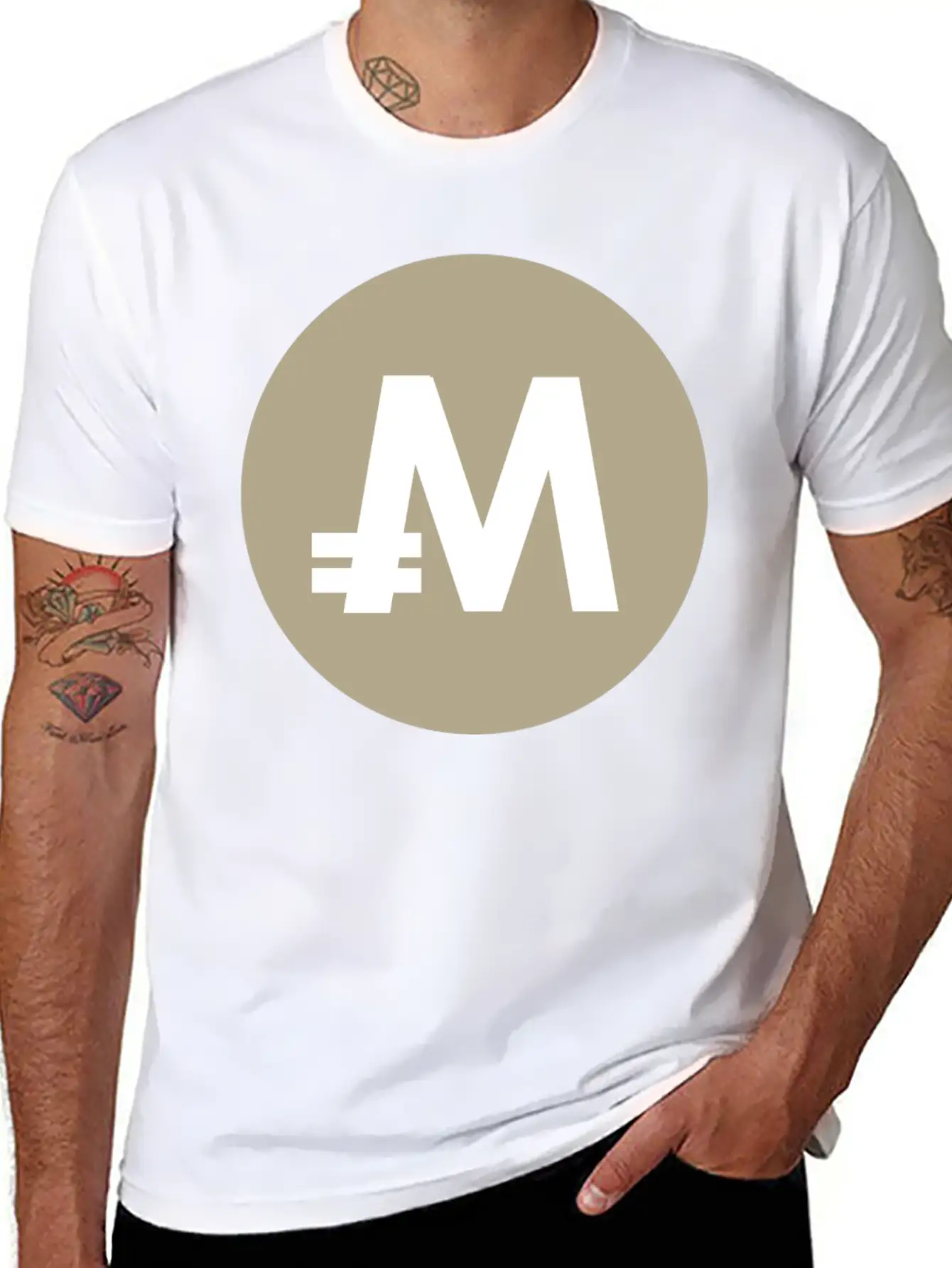 MONA Unisex Short Sleeve Soft Cotton T-Shirt – Casual Everyday Wear