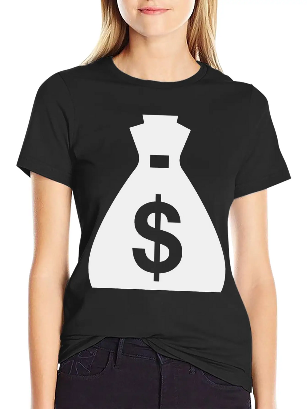 Money Bag Unisex Short Sleeve Soft Cotton T-Shirt – Casual Everyday Wear