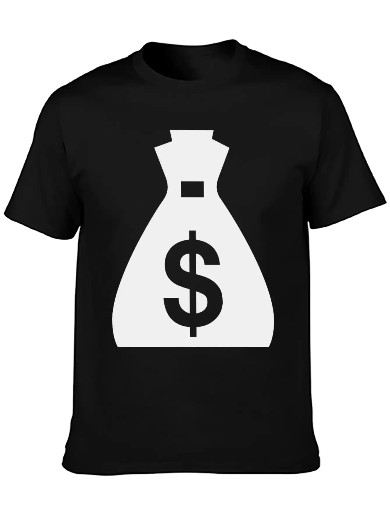 Money Bag Unisex Short Sleeve Soft Cotton T-Shirt – Casual Everyday Wear