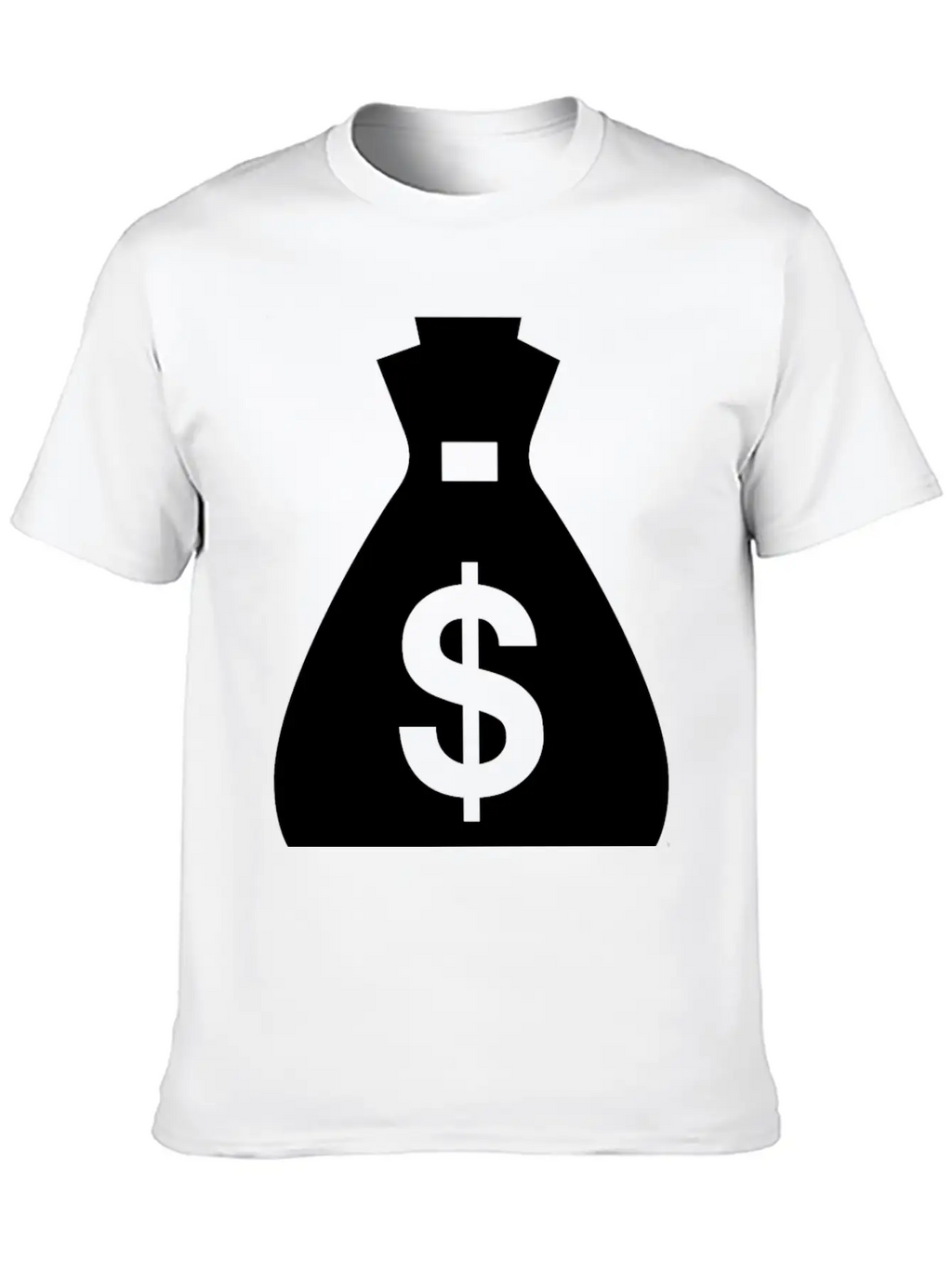 Money Bag Unisex Short Sleeve Soft Cotton T-Shirt – Casual Everyday Wear