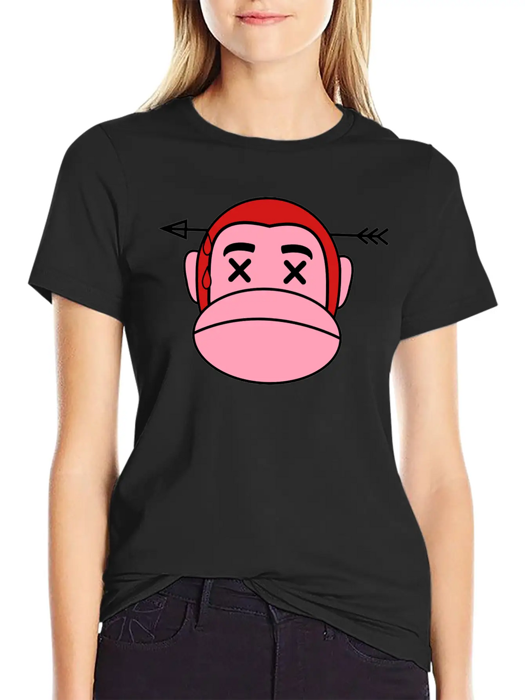 Monkey Dead Ape Unisex Casual T-Shirt – Clean Design For Daily Comfort