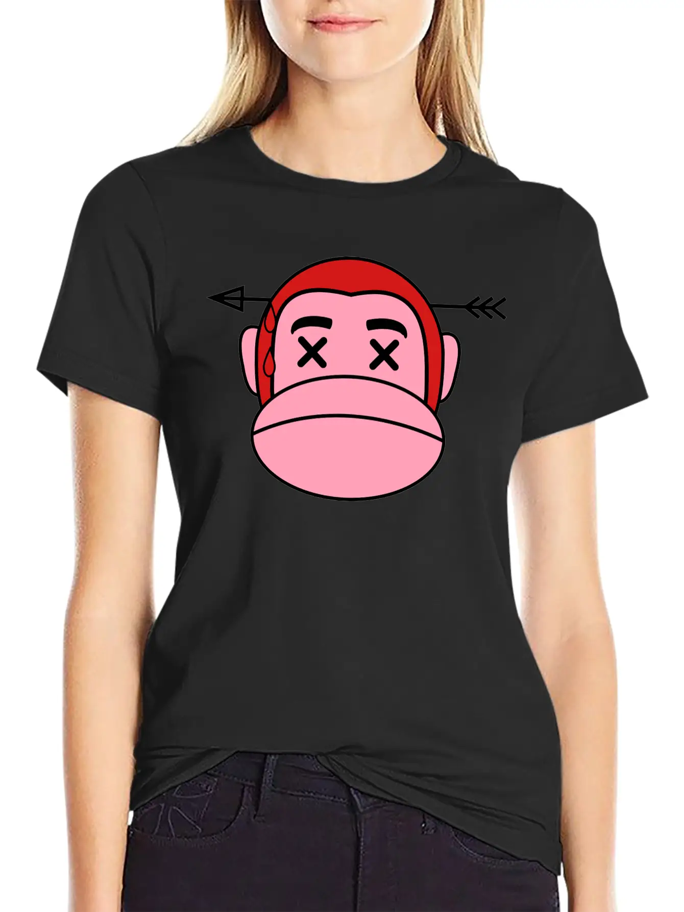 Monkey Dead Ape Unisex Casual T-Shirt – Clean Design For Daily Comfort