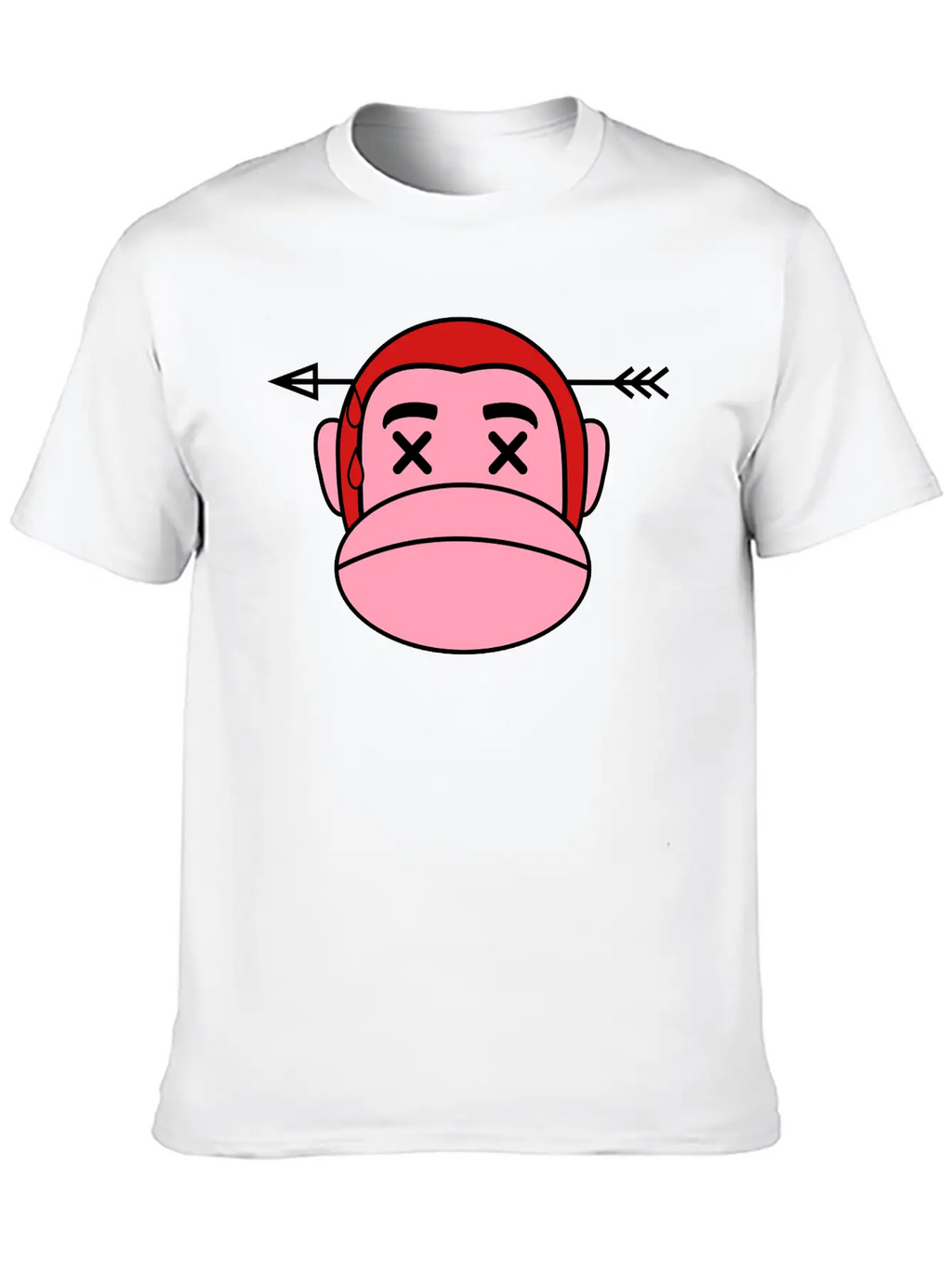 Monkey Dead Ape Unisex Casual T-Shirt – Clean Design For Daily Comfort