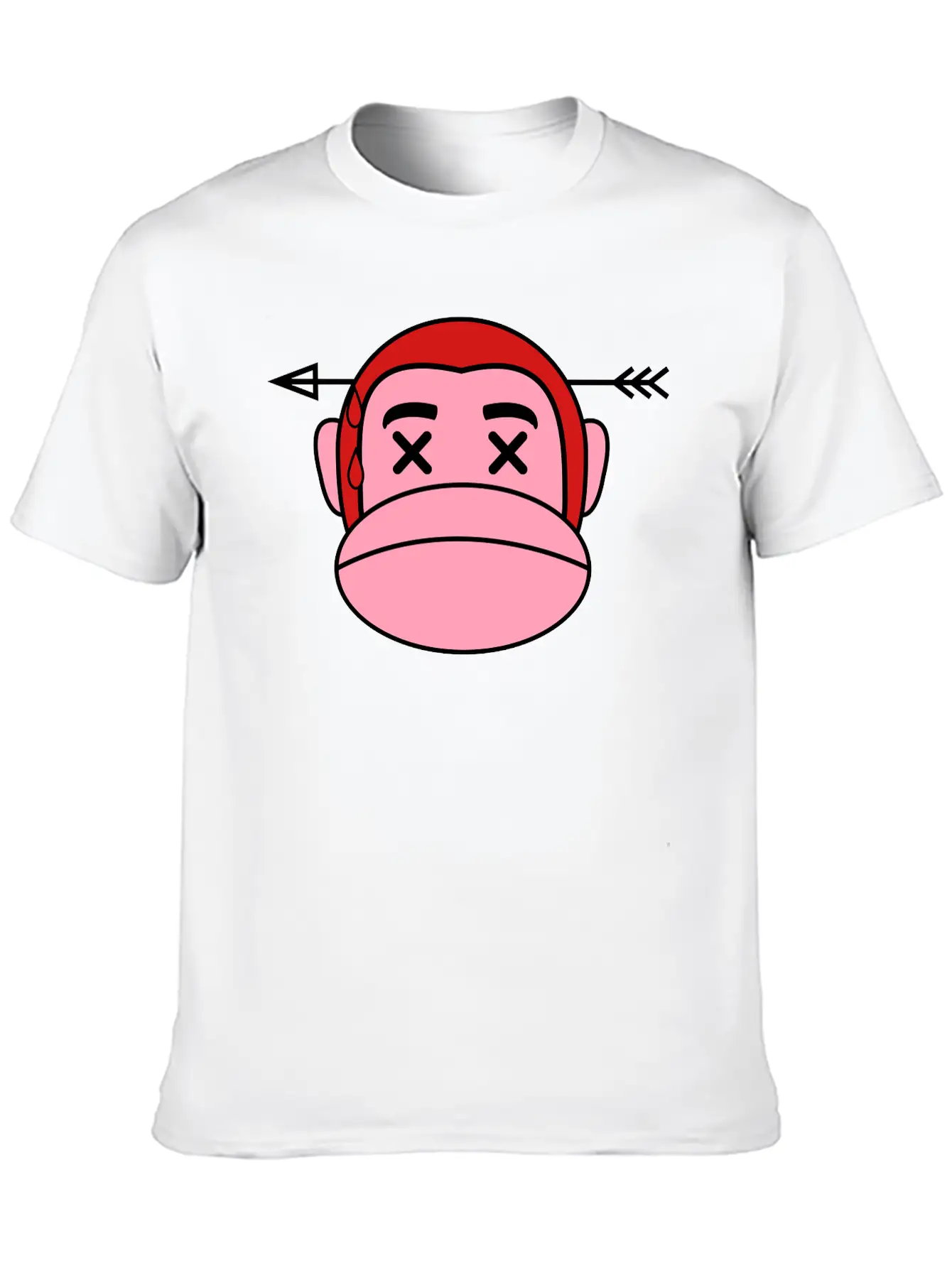 Monkey Dead Ape Unisex Casual T-Shirt – Clean Design For Daily Comfort