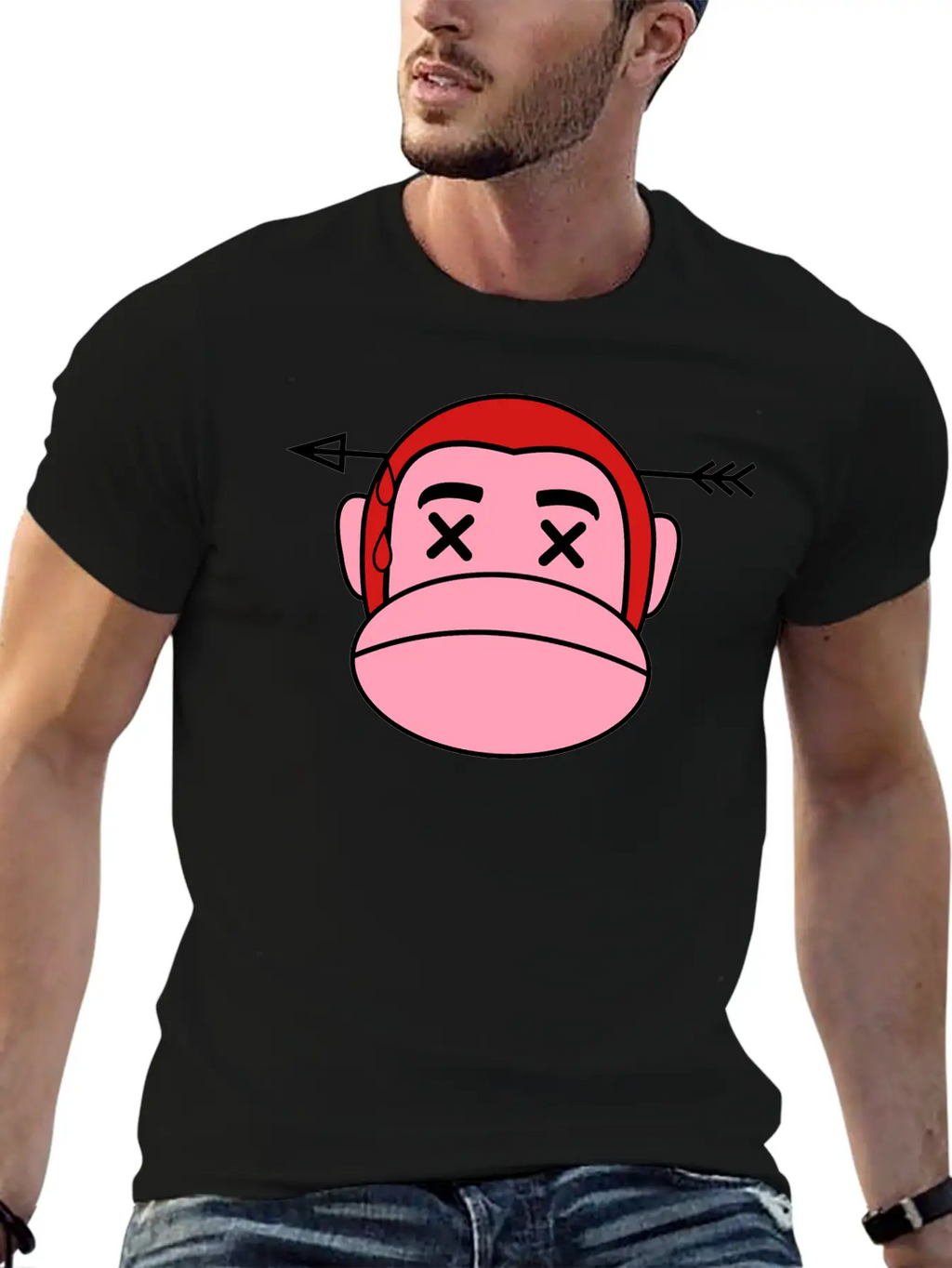 Monkey Dead Ape Unisex Casual T-Shirt – Clean Design For Daily Comfort