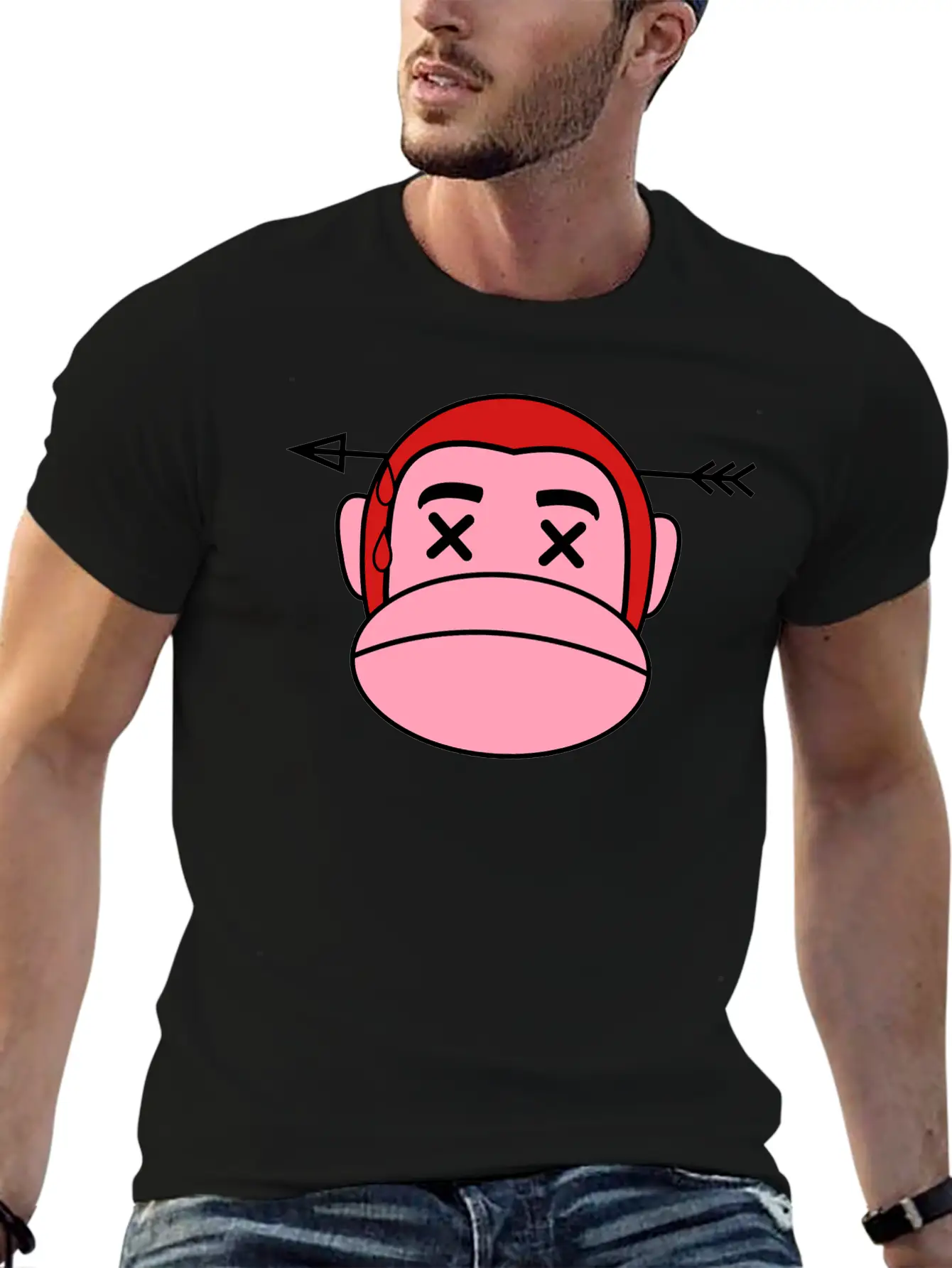 Monkey Dead Ape Unisex Casual T-Shirt – Clean Design For Daily Comfort