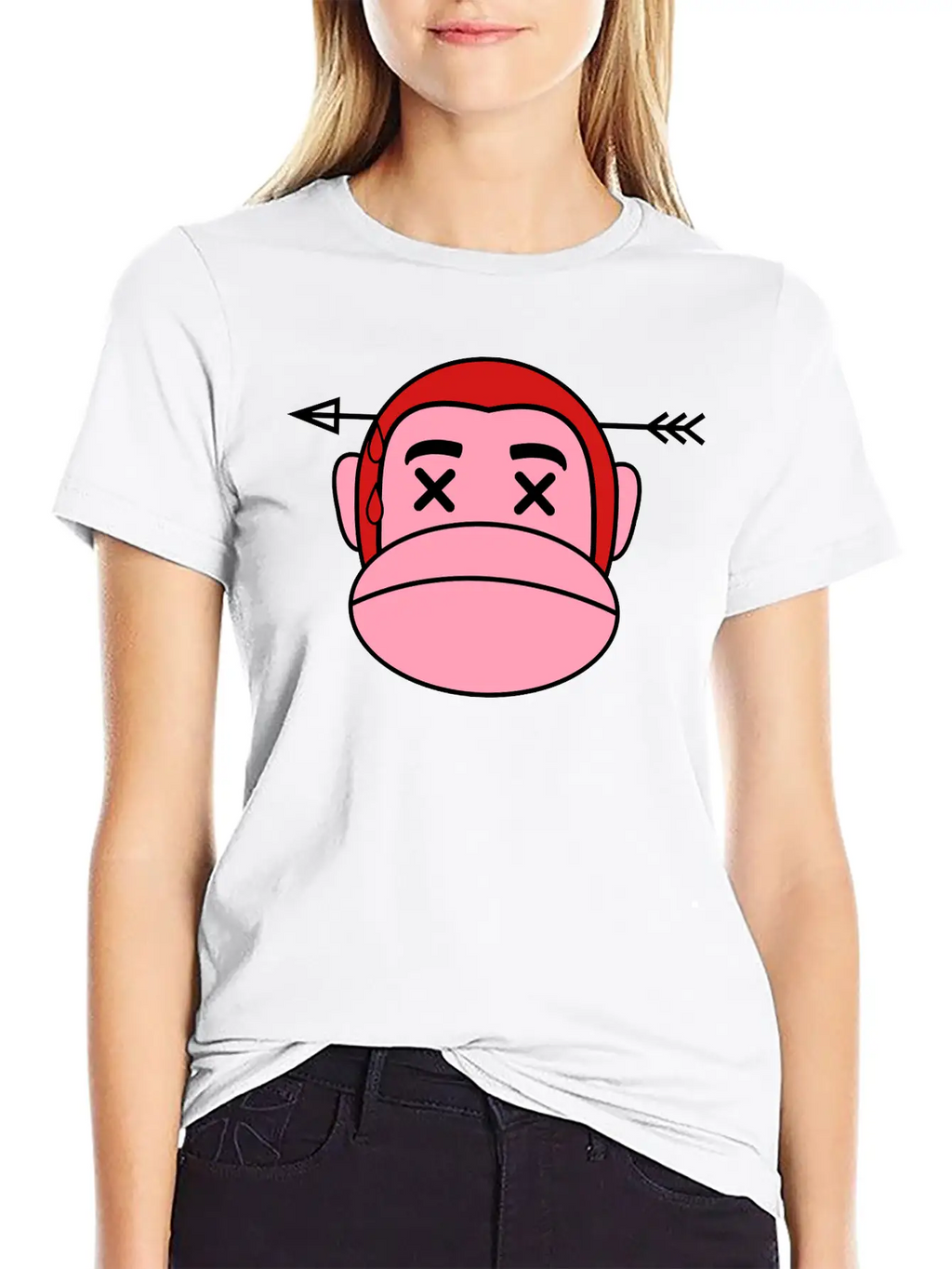Monkey Dead Ape Unisex Casual T-Shirt – Clean Design For Daily Comfort