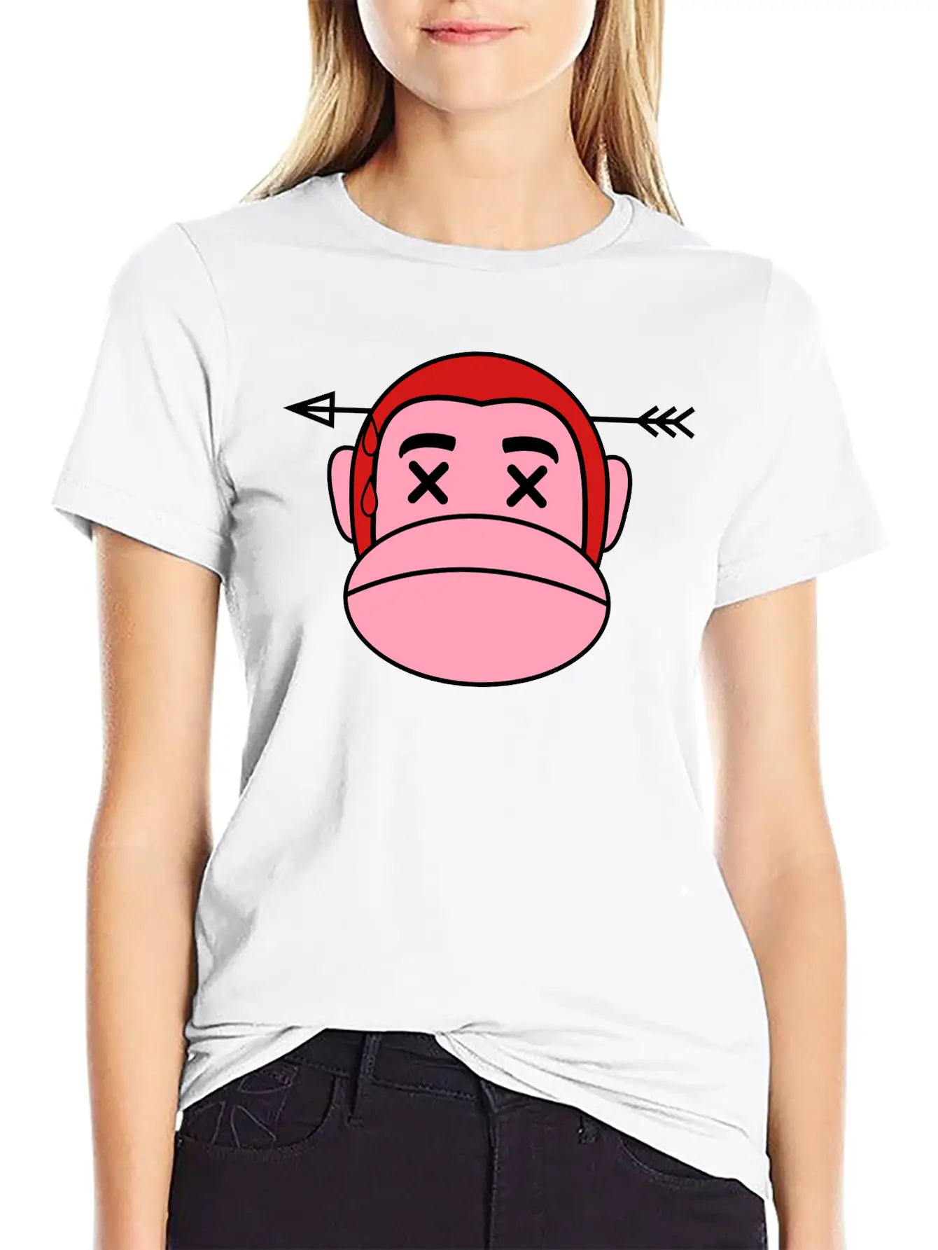 Monkey Dead Ape Unisex Casual T-Shirt – Clean Design For Daily Comfort