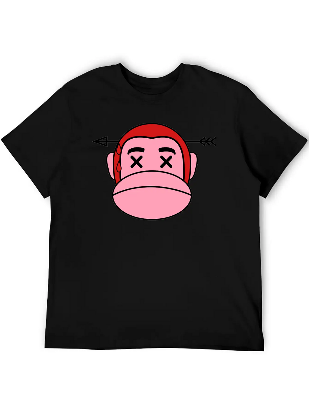 Monkey Dead Ape Unisex Casual T-Shirt – Clean Design For Daily Comfort