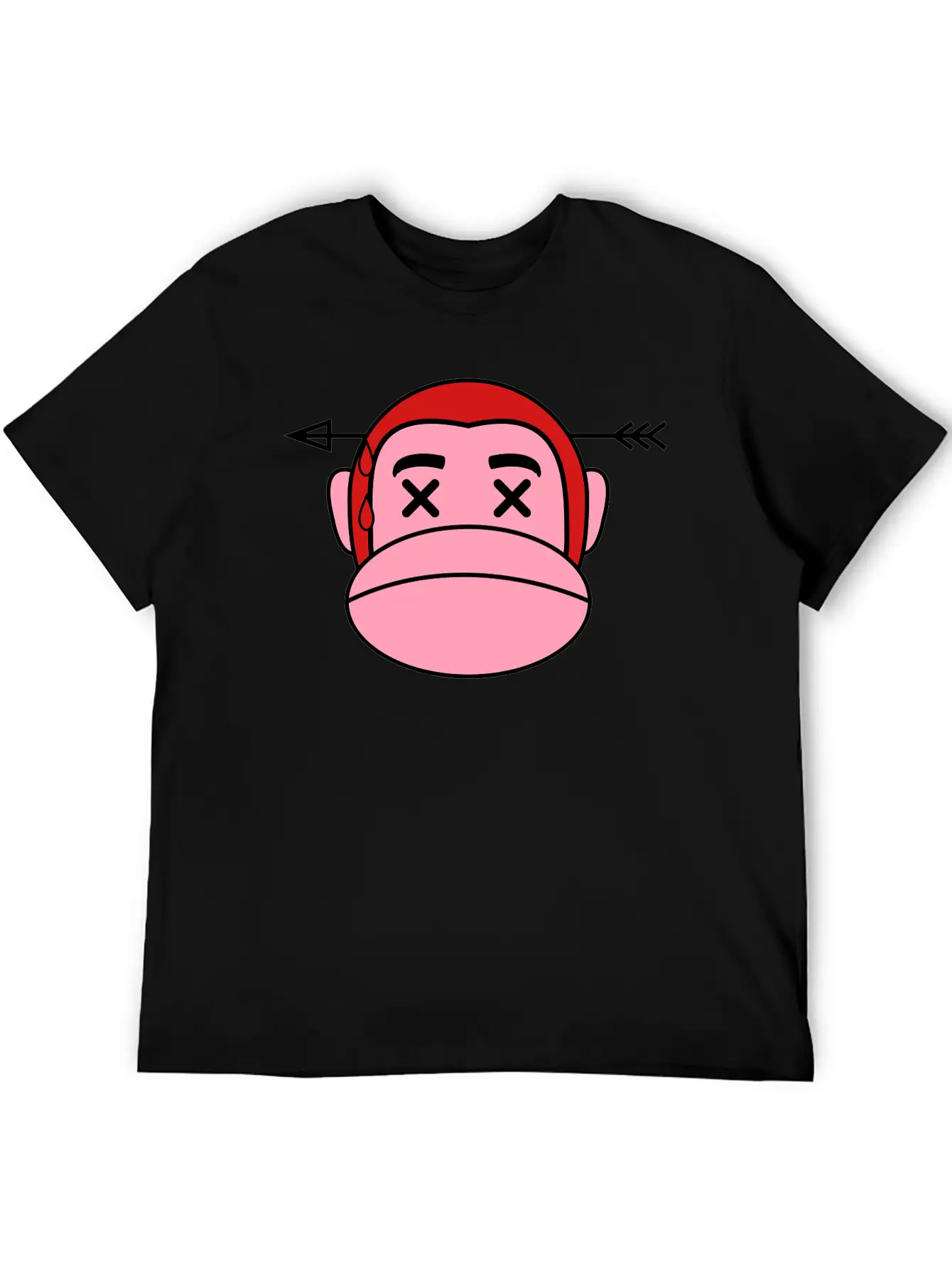 Monkey Dead Ape Unisex Casual T-Shirt – Clean Design For Daily Comfort