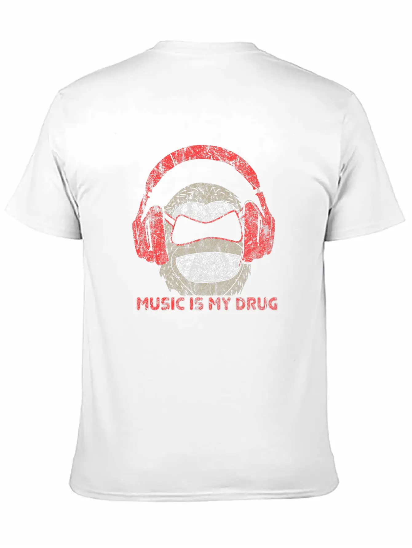 Monkey Music Unisex Casual T-Shirt – Clean Design For Daily Comfort