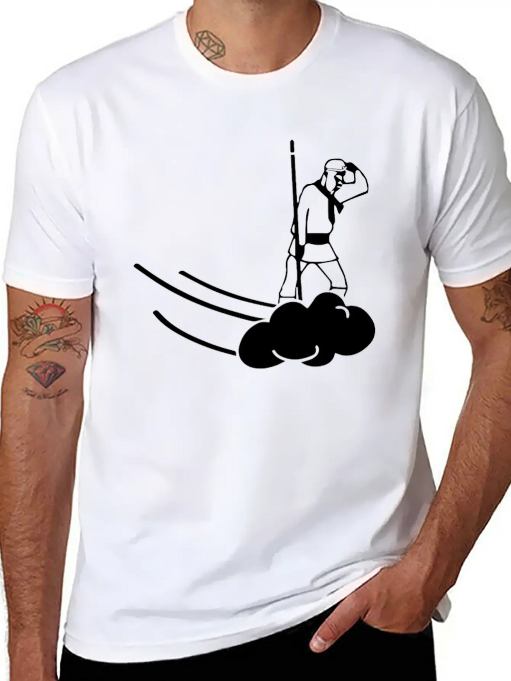 Monkey Pigsy Sandy Tripitaka Cloud Magic Unisex Casual T-Shirt – Clean Design For Daily Comfort
