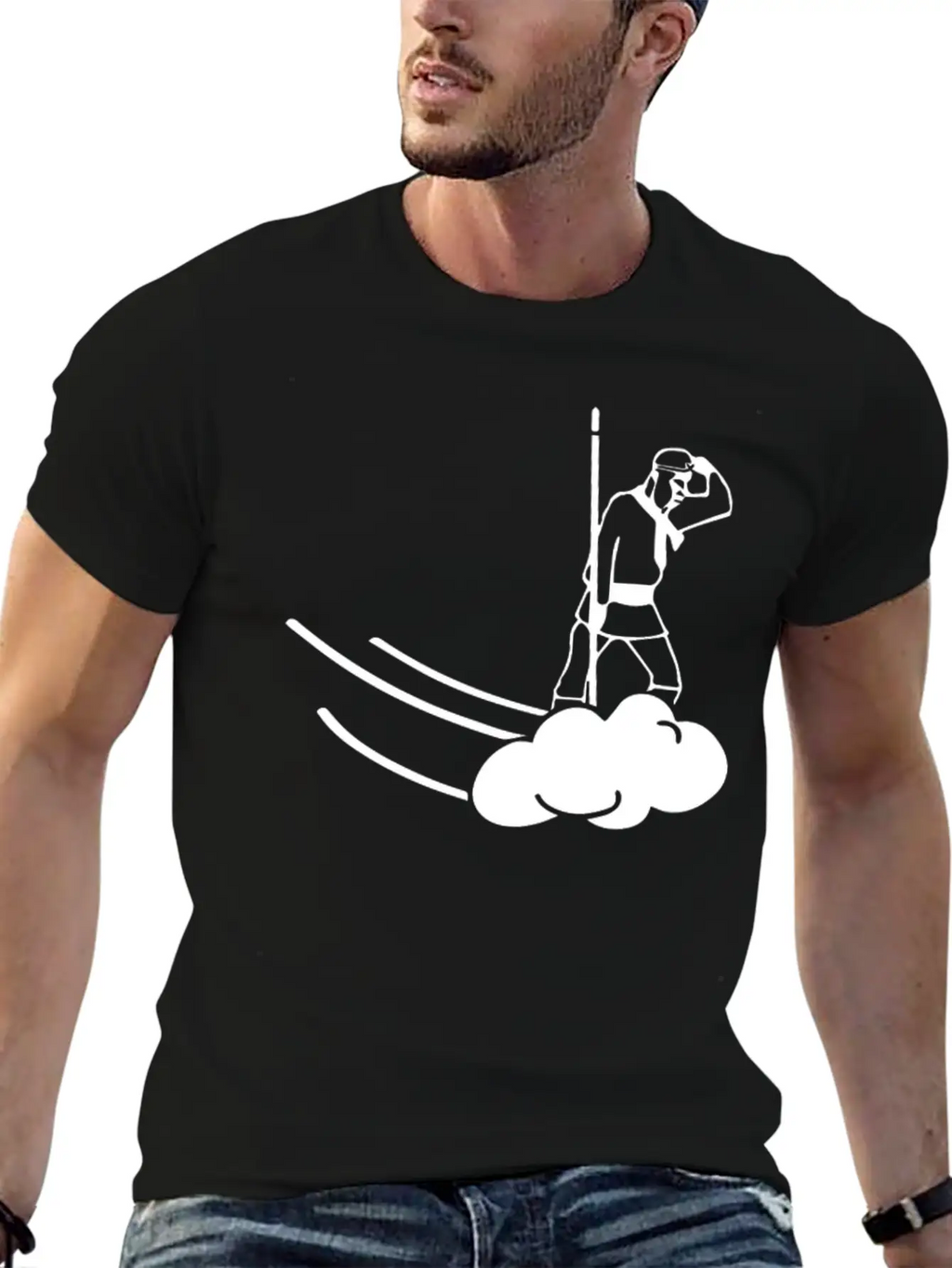 Monkey Pigsy Sandy Tripitaka Cloud Magic Unisex Casual T-Shirt – Clean Design For Daily Comfort