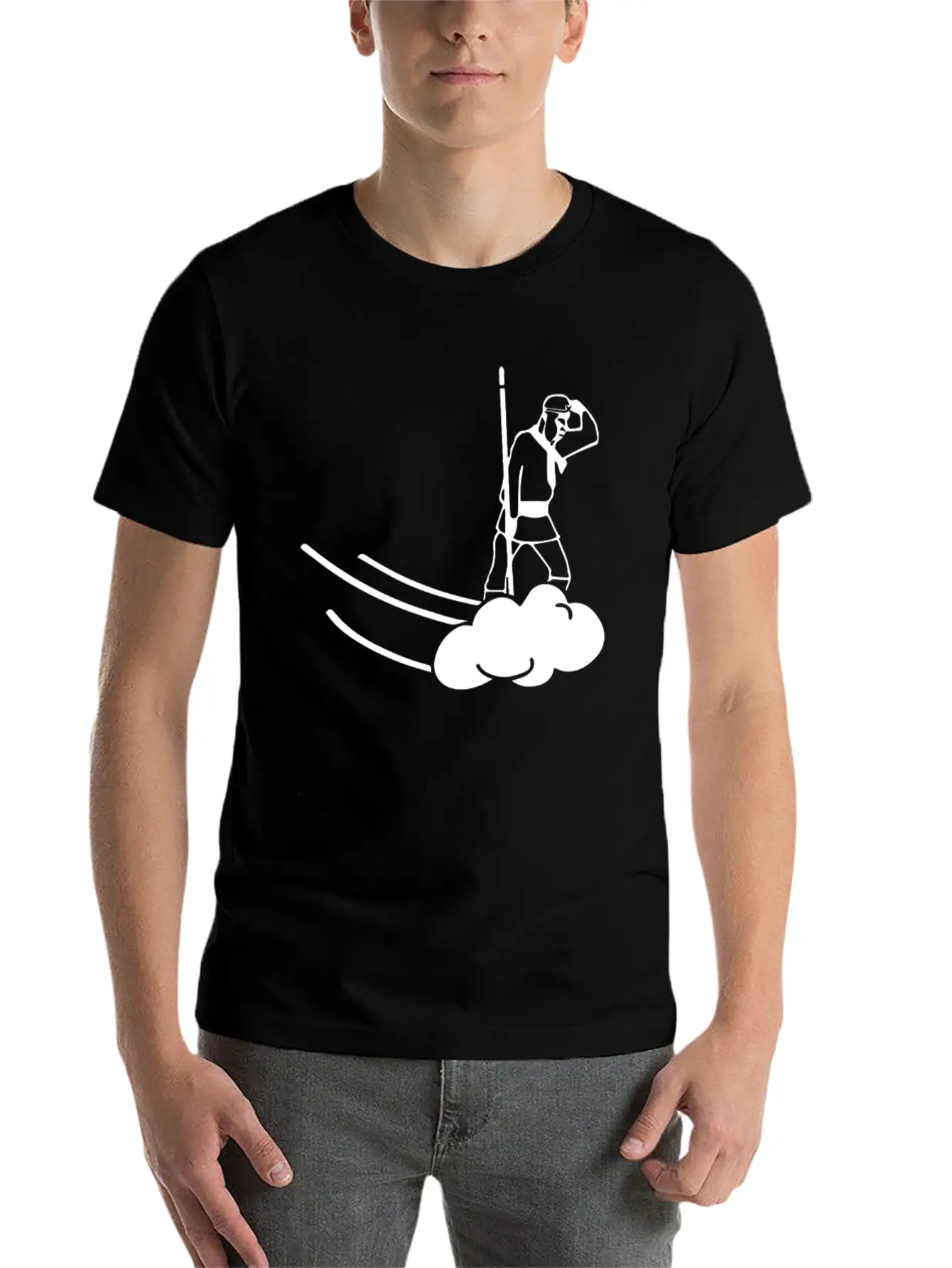 Monkey Pigsy Sandy Tripitaka Cloud Magic Unisex Casual T-Shirt – Clean Design For Daily Comfort