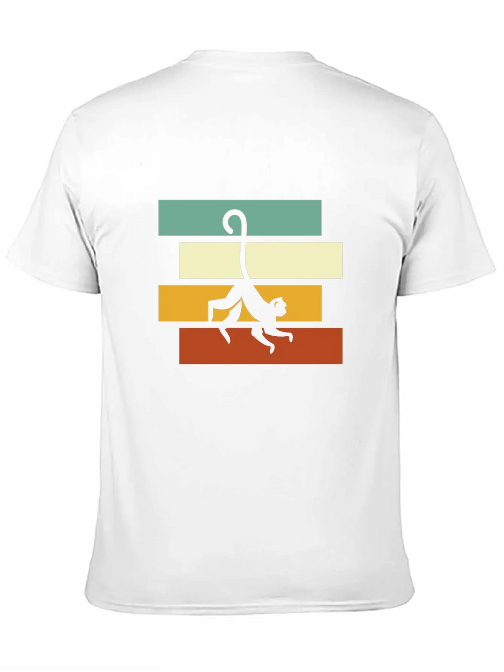 Monkey Retro Essential Cotton Tee For Daily Outfits – Unisex Style