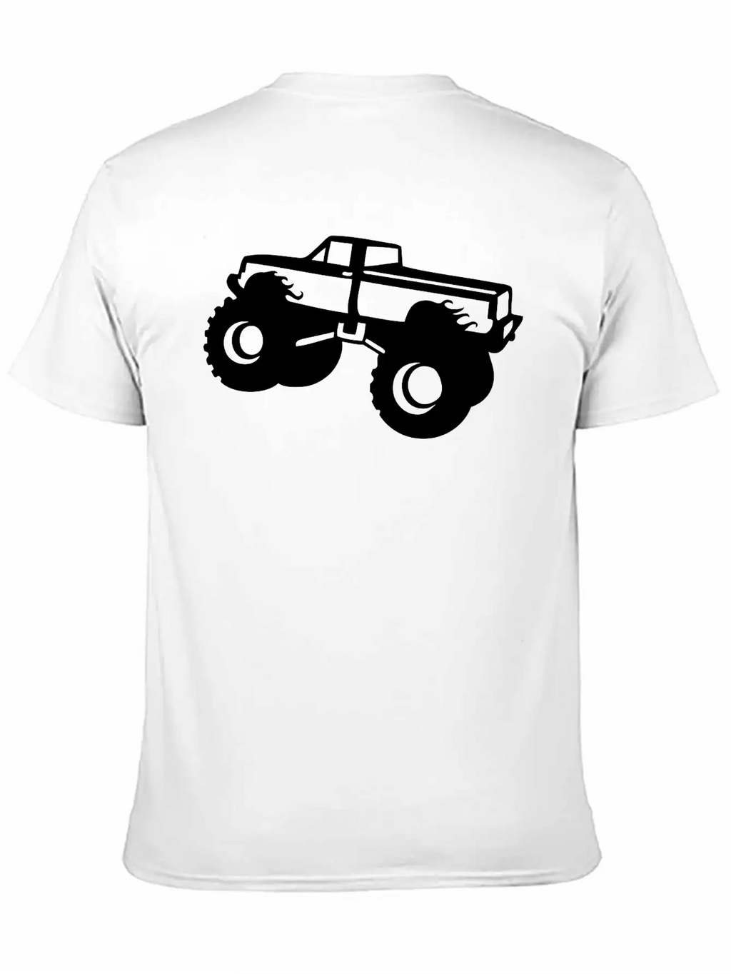 Monster_truck BIG FOOT Unisex Casual T-Shirt – Clean Design For Daily Comfort