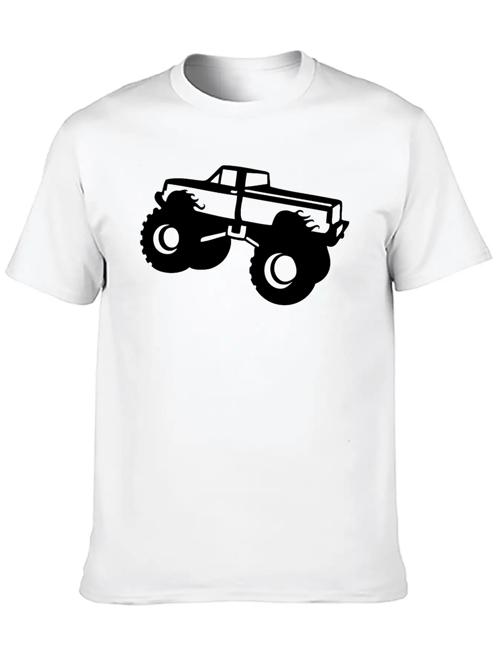 Monster_truck BIG FOOT Unisex Casual T-Shirt – Clean Design For Daily Comfort