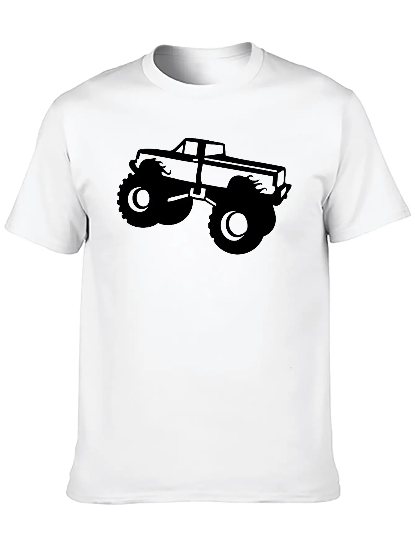 Monster_truck BIG FOOT Unisex Casual T-Shirt – Clean Design For Daily Comfort