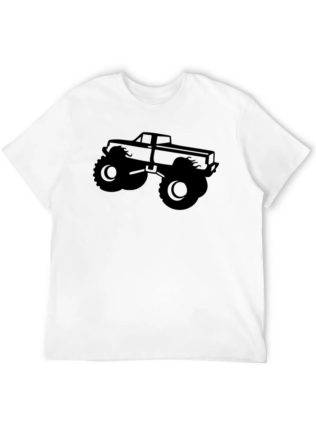 Monster_truck BIG FOOT Unisex Casual T-Shirt – Clean Design For Daily Comfort